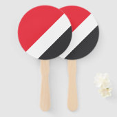 Fürstentum Sealand Flag Fächer (Vorne und Hinten)
