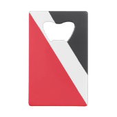 Fürstentum Sealand Flag Geldbeutel Flaschenöffner (Rückseite)