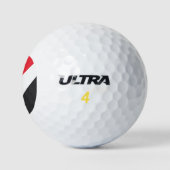 Fürstentum Sealand Flag Golfball (Logo)