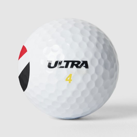 Fürstentum Sealand Flag Golfball (Logo)