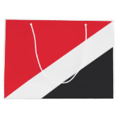 Fürstentum Sealand Flag Große Geschenktüte (Rückseite)