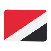 Fürstentum Sealand Flag Magnet (Horizontal)