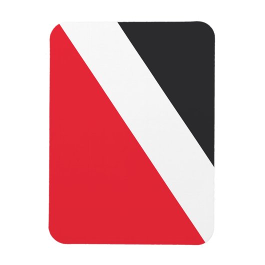 Fürstentum Sealand Flag Magnet (Vertikal)