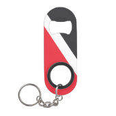 Fürstentum Sealand Flag Mini Flaschenöffner (Vorderseite)
