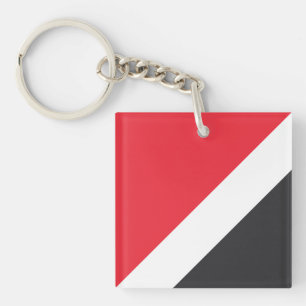 Fürstentum Sealand Flag Schlüsselanhänger