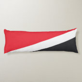 Fürstentum Sealand Flag Seitenschläferkissen (Rückseite)