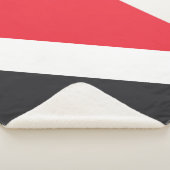 Fürstentum Sealand Flag Sherpadecke (3/4)