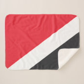 Fürstentum Sealand Flag Sherpadecke (Vorderseite (Horizontal))