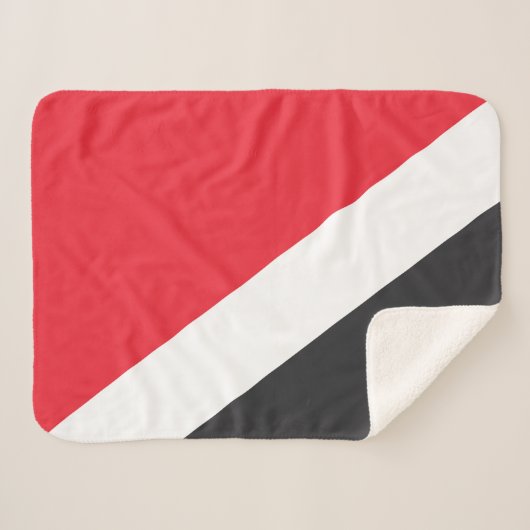 Fürstentum Sealand Flag Sherpadecke (Vorderseite (Horizontal))