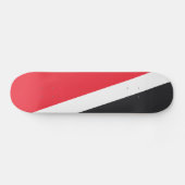 Fürstentum Sealand Flag Skateboard (Horizontal)
