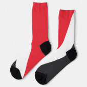 Fürstentum Sealand Flag Socken (Linkes Detail)