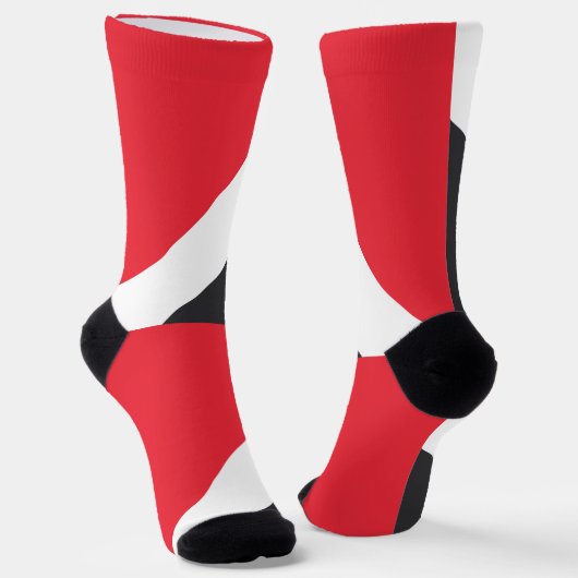 Fürstentum Sealand Flag Socken (Gewinkelt)