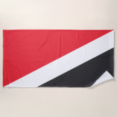 Fürstentum Sealand Flag Strandtuch (Vorderseite)