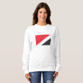 Fürstentum Sealand Flag Sweatshirt (Vorne ganz)