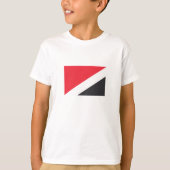 Fürstentum Sealand Flag T-Shirt (Vorderseite)