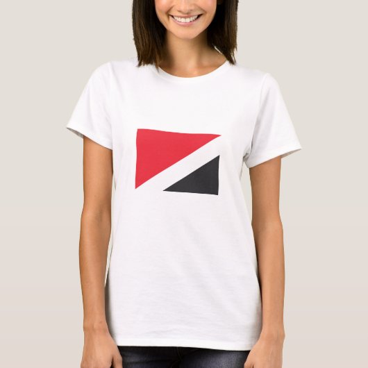 Fürstentum Sealand Flag T-Shirt (Vorderseite)