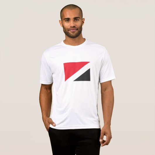Fürstentum Sealand Flag T-Shirt (Vorne ganz)