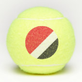 Fürstentum Sealand Flag Tennisbälle (Vorderseite)
