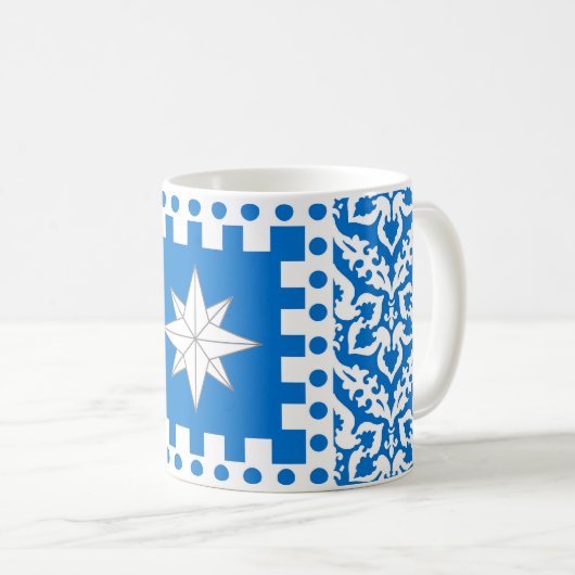 Fürstentum Tir Mara Abzeichen der Bevölkerung Kaffeetasse (VorderseiteRechts)
