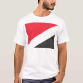 Fürstentum von Sealand Flagge T-Shirt (Vorderseite)
