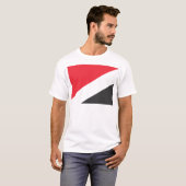 Fürstentum von Sealand Flagge T-Shirt (Vorne ganz)