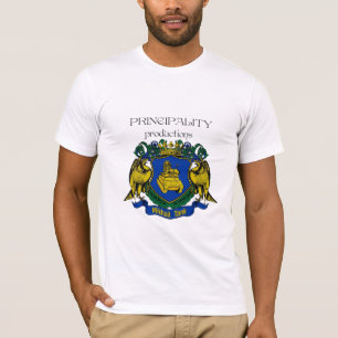 Fürstentums-Produktionslogo durch Mikhail Behält T-Shirt