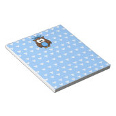 Fürstenuhu Notizblock (angewinkelt)