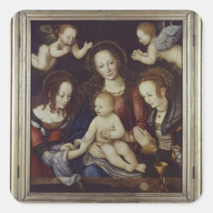 Fürstlich Altarpiece, 1510-12 Quadratischer Aufkleber