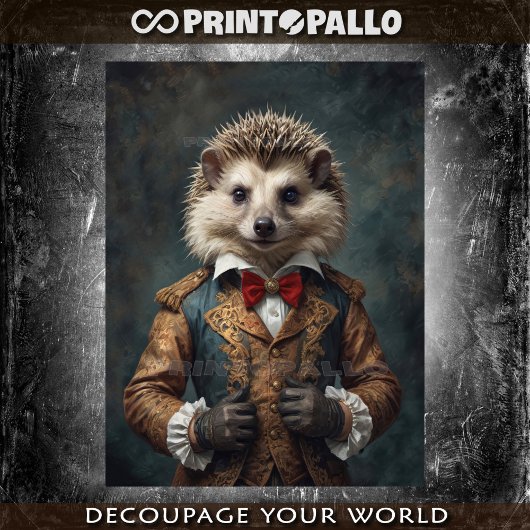 Fürstliche Renaissance mit Buggehog-Krawatte Seidenpapier