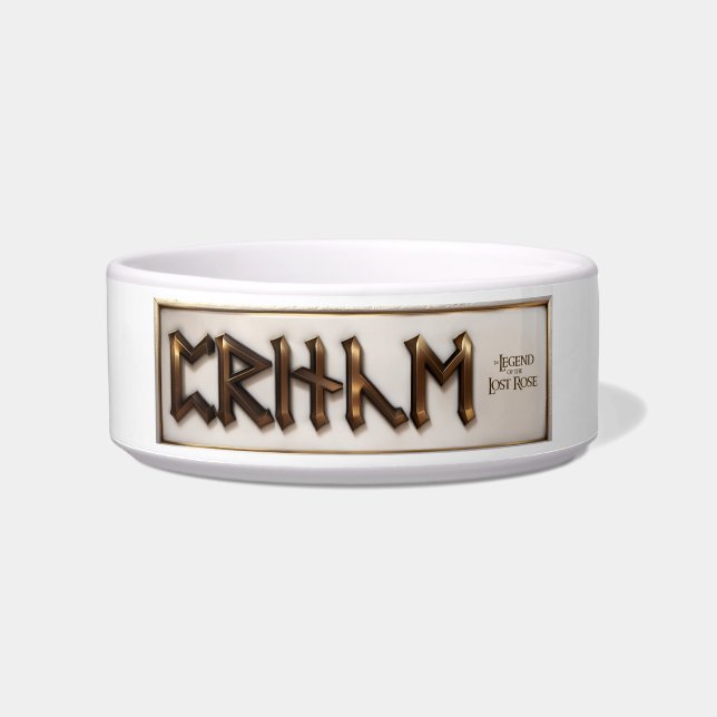 Fürstliche verzauberte Haustierkugel Napf (Vorderseite)