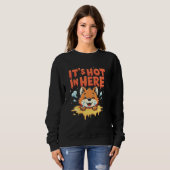 Fursuiting Furry Fandom Costume Performance Furson Sweatshirt (Vorne ganz)