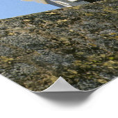 Fürte San Felipe del Morro's graue castellated Poster (Ecke)