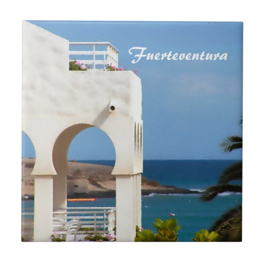 Fürteventura Cork Untersetzer (Vorderseite)