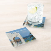 Fürteventura Cork Untersetzer (Schrägansicht)