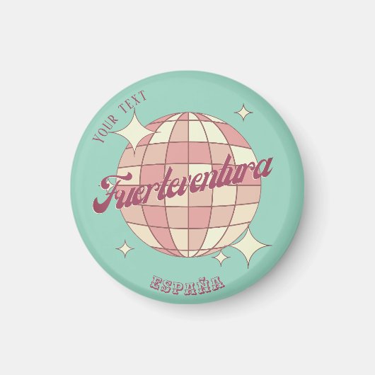 Fürteventura España Spain Accessoire Magnet (Vorne)