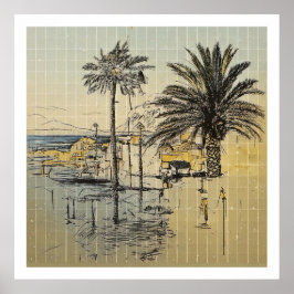 Fürteventura, Kanarische Inseln, Küste Poster