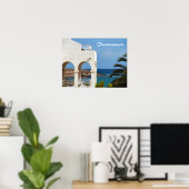 Fürteventura-Karte Poster (Heimbüro)