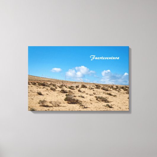 Fürteventura Leinwanddruck (Vorderseite)