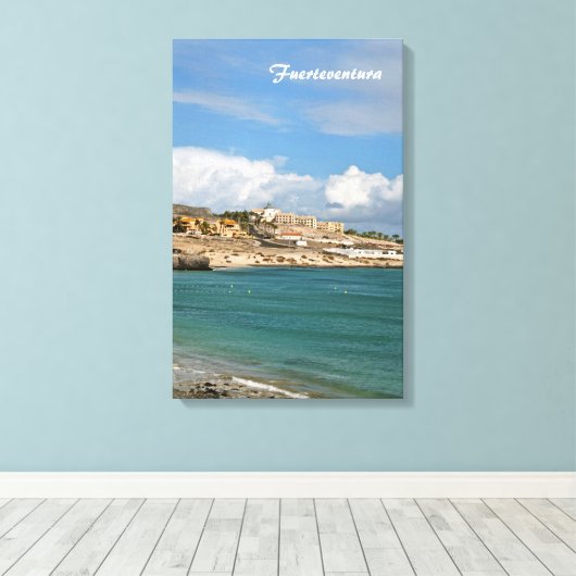 Fürteventura Leinwanddruck (Insitu (Holzboden))
