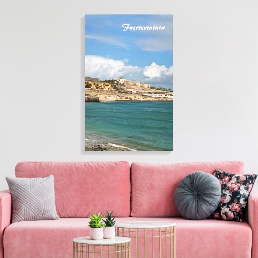 Fürteventura Leinwanddruck (Insitu (Wohnzimmer))
