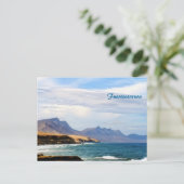 Fürteventura, Malwirkung Postkarte (Stehend Vorderseite)