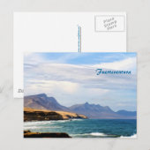 Fürteventura, Malwirkung Postkarte (Vorne/Hinten)