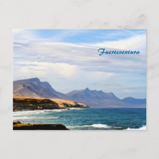 Fürteventura, Malwirkung Postkarte