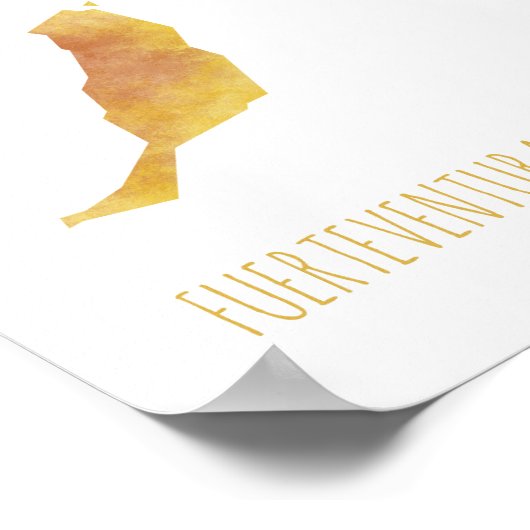 Fürteventura Poster (Ecke)