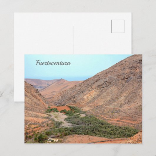 Fürteventura Postkarte (Vorne/Hinten)