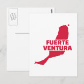 Fürteventura Postkarte (Vorne/Hinten)
