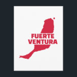 Fürteventura Postkarte<br><div class="desc">Fürteventura Kanarische Inseln Spanien Urlaub</div>