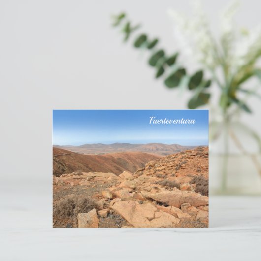 Fürteventura Postkarte (Stehend Vorderseite)