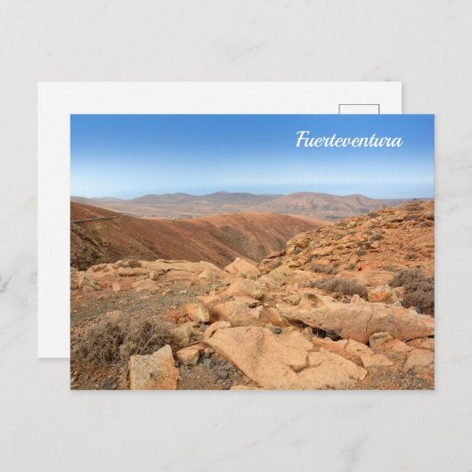 Fürteventura Postkarte (Vorne/Hinten)