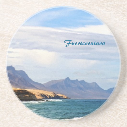Fürteventura-Untersetzer Getränkeuntersetzer (Vorne)